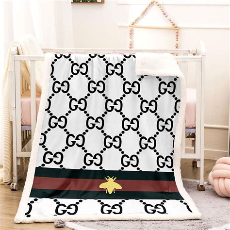 gucci bee blanket|gucci blanket baby.